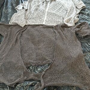 Light weight sweater/shrugs